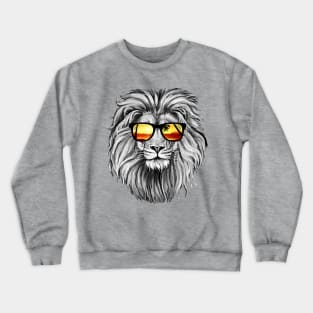 Summer Lion Crewneck Sweatshirt